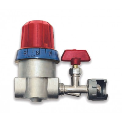 Mikro spiediena regulators ar graduētu gredzenu un bez manometra F201